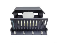 4U 144 Core Sliding Drawer Fiber Optic Patch Panel With Removeable Adapter Panel 19in
